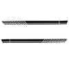 Ford Mustang Side Door Fender Skirt Racing Stripes Decal Sticker