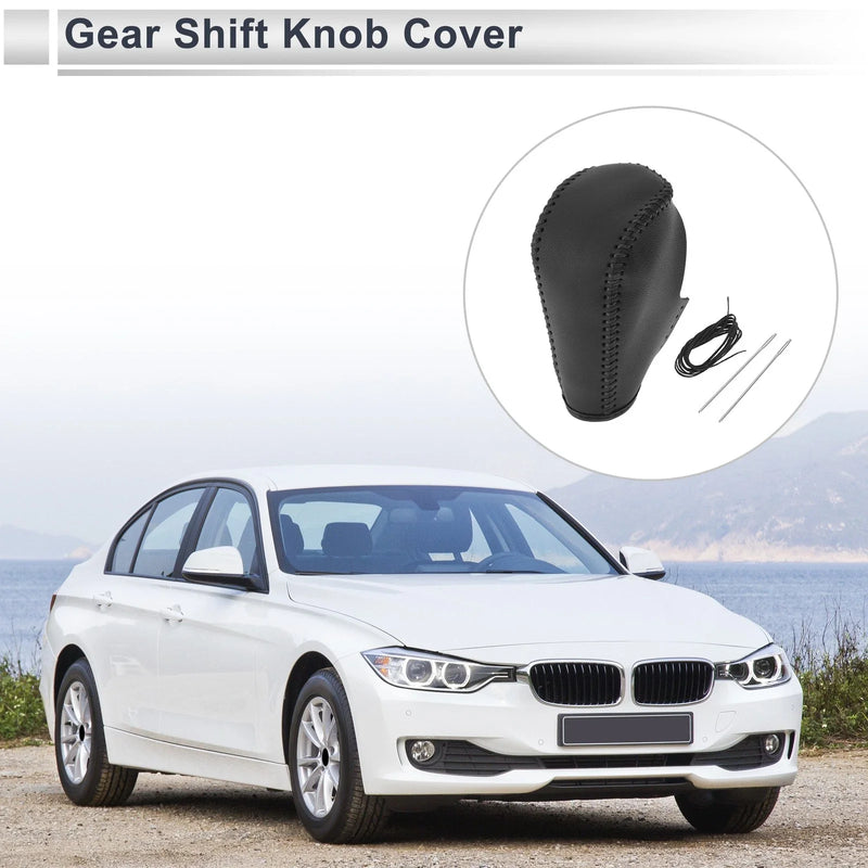 BMW 3 Series Black Gear Shift Knob Cover (2004-2012)