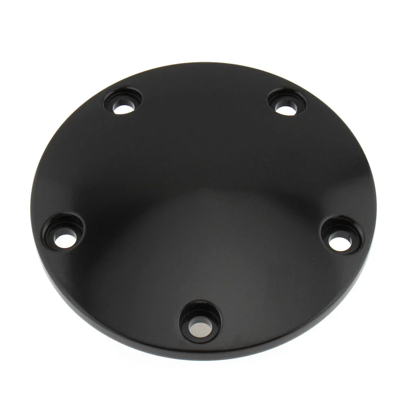 Harley Twin Cam Softail Dyna Touring Black Domed Timing Points Cover (99-17)