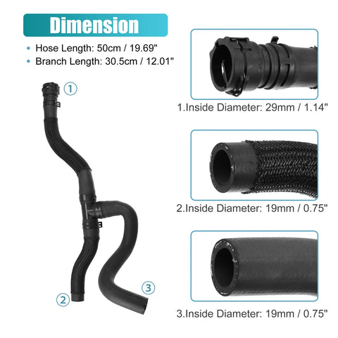 Chevrolet Cruze 2011-2015 HVAC Outlet Heater Hose (2011-2015)