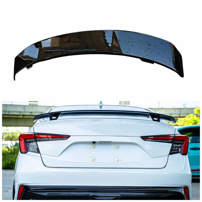 Honda Civic Sedan Glossy Black Rear Trunk Wing Spoiler (2016-2023)