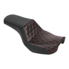 Harley Dyna Fat Bob Wide Glide Driver Passenger Seat (2006-2017)