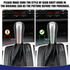 BMW 3 Series E91 E93 Carbon Fiber Gear Shift Knob Sticker (2006-2012)