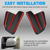 Ford F-150 F150 White Front LH & RH Mirror Covers (2015-2020)
