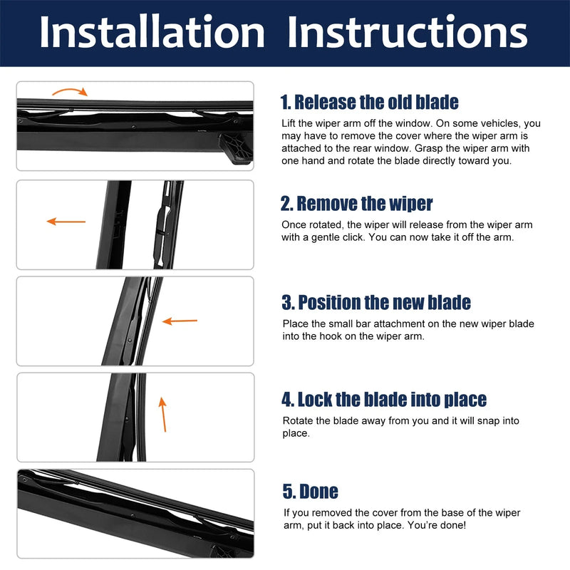 Chevrolet Tahoe Rear Windshield Wiper Blade Replacement (2007 - 2013)