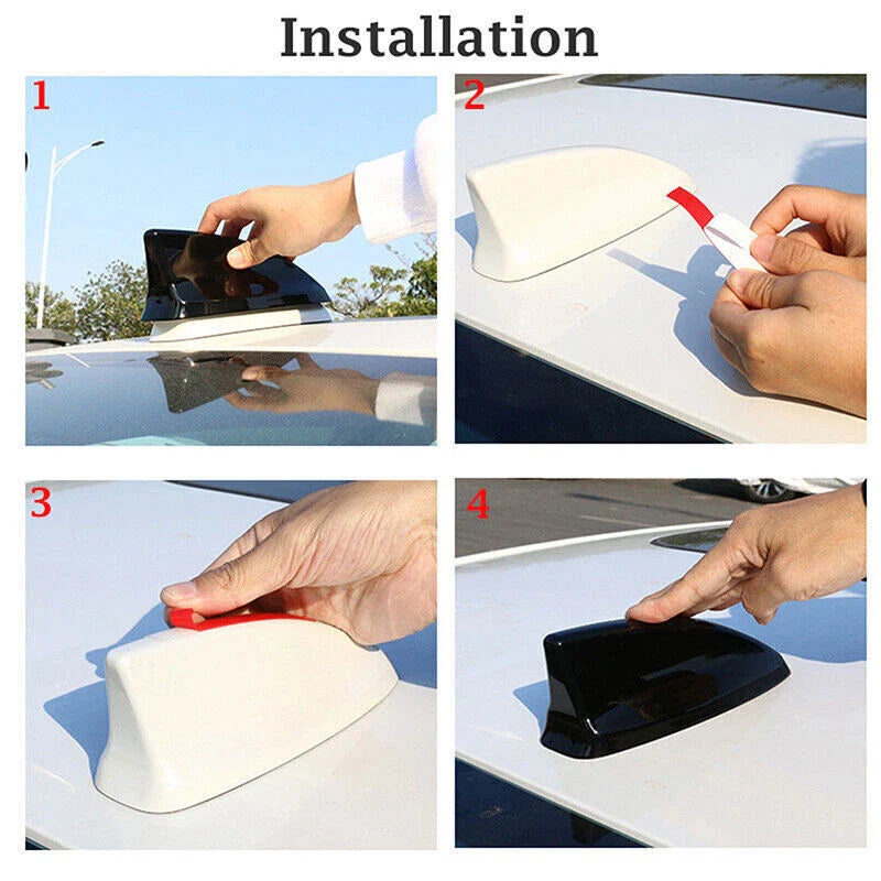Honda Civic 2022-2023 - Glossy Black ABS Shark Fin Antenna Cover