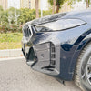 BMW X6 2 x Carbon Look Front Bumper Fog Light Covers (2023-2024)