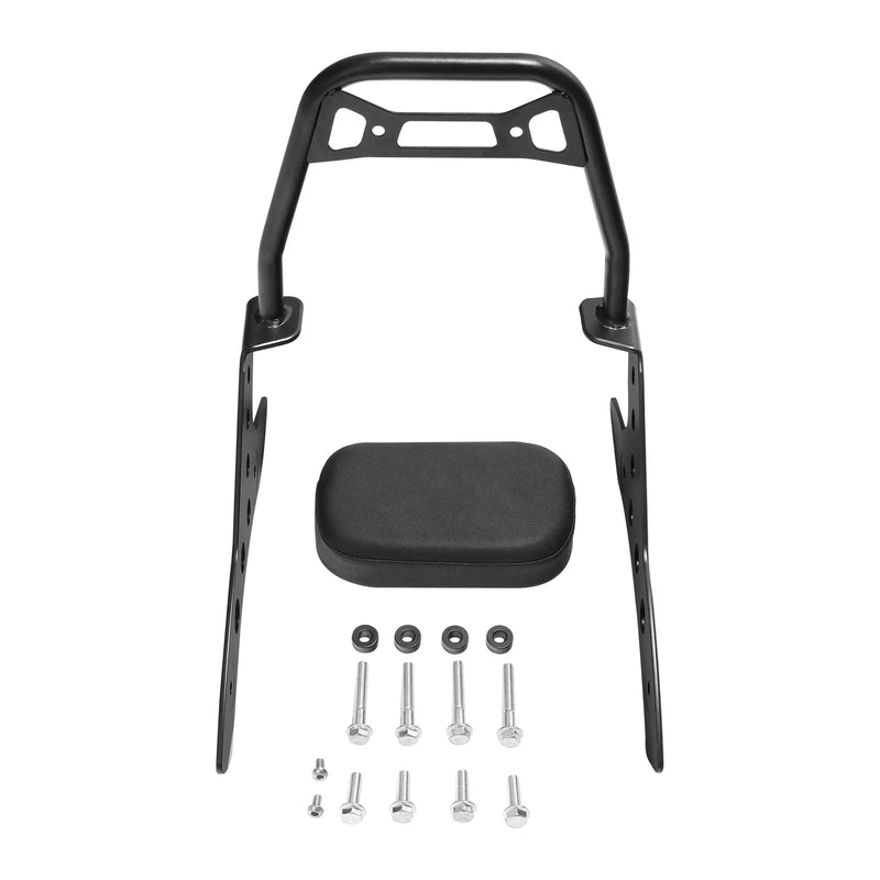 Honda Rebel CMX1100 Black Passenger Sissy Bar with Backrest (2021-2025)