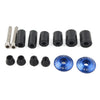 Dirt Bike Motor - Blue Handle Bar End Weights 7/8''