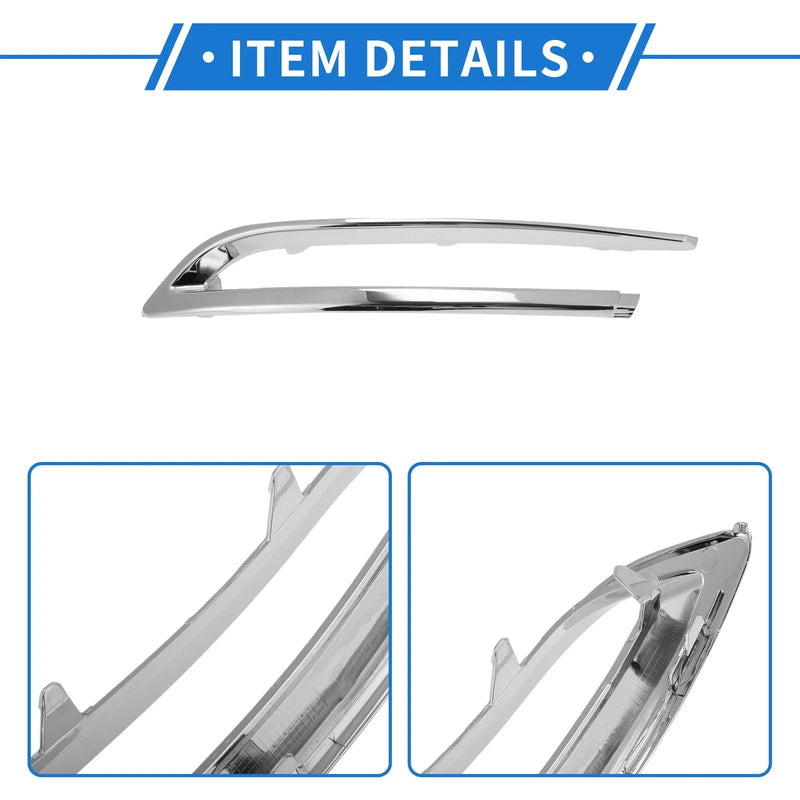 BMW F18 LCI 5 Series Bumper Grille Trim Garnish (2014-2017)