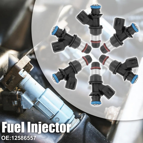 Chevrolet, Buick, Saturn, Pontiac Fuel Injector 6 x