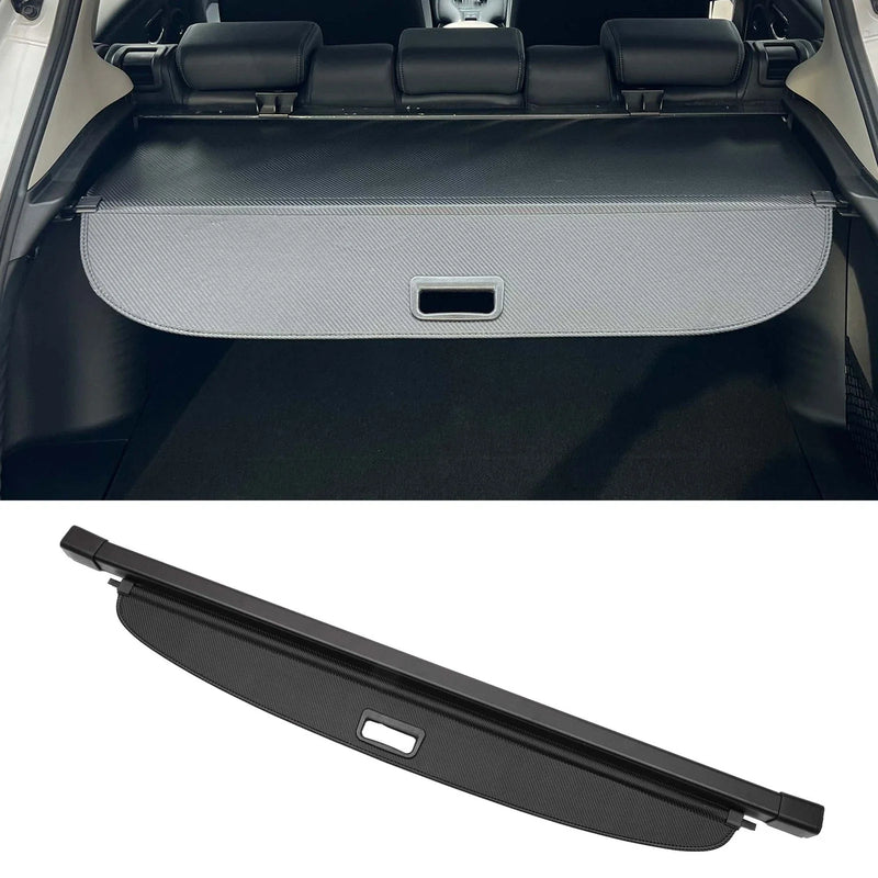 Jeep Grand Cherokee 2006-2010 Black Carbon Fiber Retractable Cargo Cover