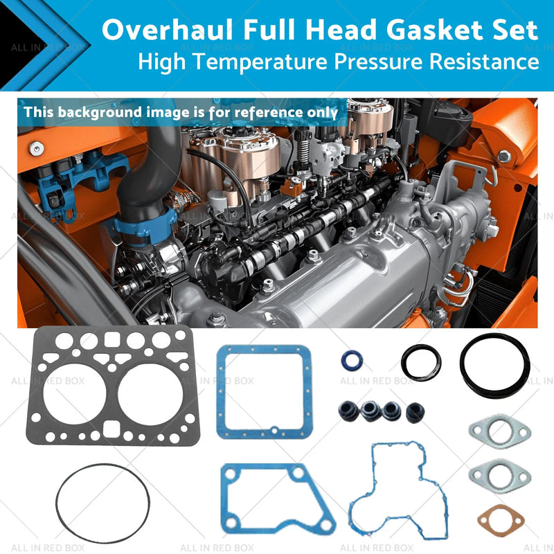 Kubota ZL600 B6000 Tractor Engine Full Head Gasket Set