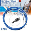 Yamaha Blue 2 x / 13ft / Marine Type Shift Remote Control Box Cable
