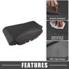 Honda Civic Black Armrest Protector Cover Pad with Red Stitches (2016-2021)