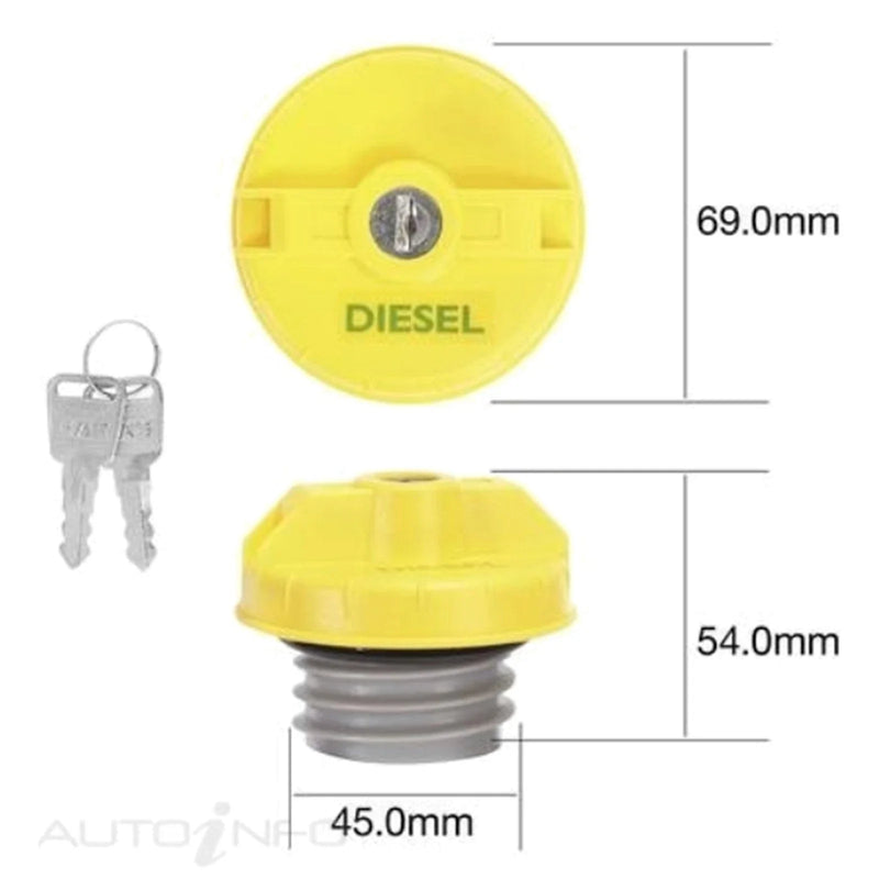 Mazda BT50 B2500 B3000 Fuel Cap (1999-2011)