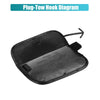 Toyota Highlander (2001-2023) Black Front Left Tow Hook Cover