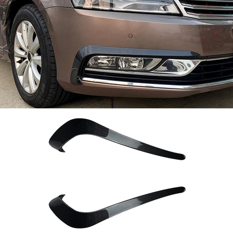 VW Passat B7 2 x Front Bumper Fog Light Covers (2011-2015)