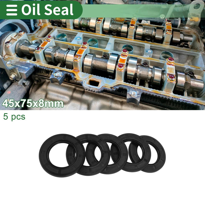 MakeModel Oil Seal 45x75x8mm Rotary Shaft Seal NBR Rubber
