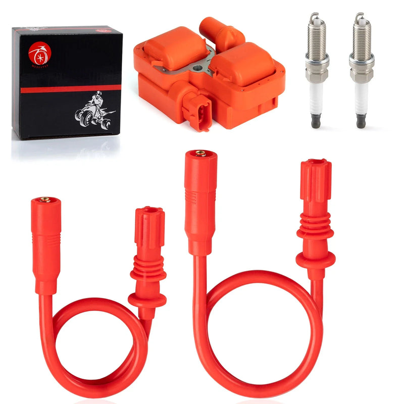 Polaris Sportsman 1000 Ignition Coil & Spark Plug Kit (2015-2024)