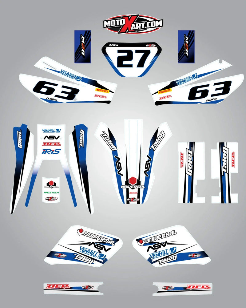 Yamaha TTR 250 Custom Sticker Kit (2006-2009)