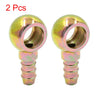 Motorcycle Car 10mm ID Hose Barb 16mm Banjo Fitting Fuel Line Adapter 2 x