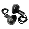 Harley Sportster 883 1200 Black LED Rear Turn Signal Lights (1992-2022)