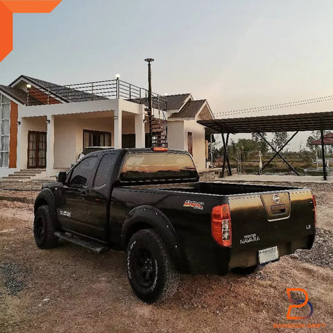 Nissan Navara D40 Widebody King Cab Black Fender Flare Arch (2005-2015)
