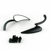 Honda, Suzuki, Kawasaki, Victory Mirrors RAD II Teardrop Chrome
