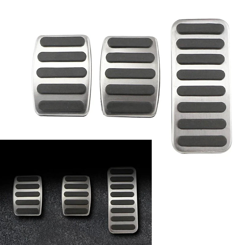 Suzuki Vitara SX4 S-Cross Clutch Brake Gas Pedals Protection Covers (15-21)