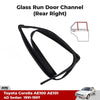 Glass Run Channel Seal Rear RH Fits Toyota Corolla AE101 EE100 4D Sedan 91-97
