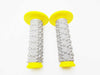 KTM 125 Forseti Yellow Grey Diamond Top Handlebar Grip Set