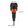 M10 x 1.5 Universal Motorcycle Exhaust Slider Falling Crash Protector Orange