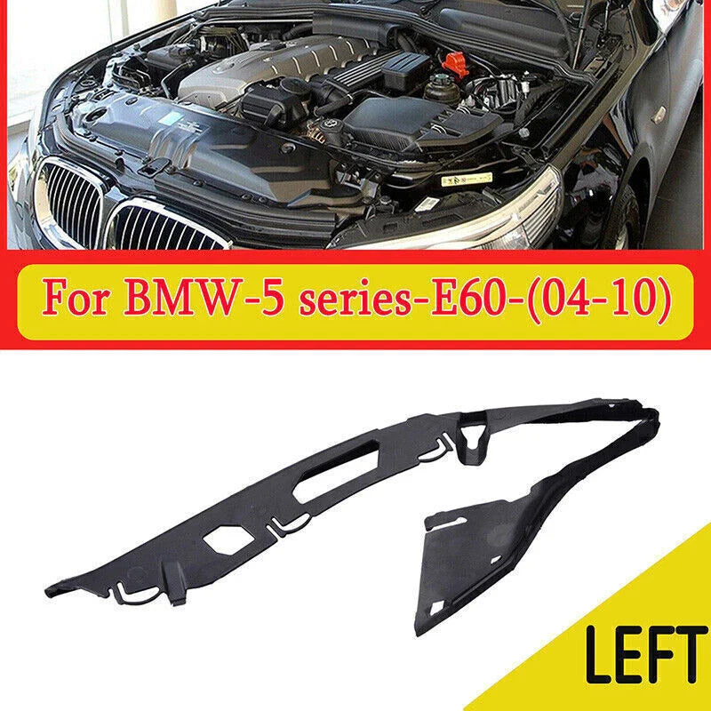 BMW 5 Series E60 E61 528i 535i M5 Left Side Headlight Cover Gasket (2006-2010)
