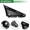 Honda Civic Front Left Side Door Pillar Window Trim (2012-2015)