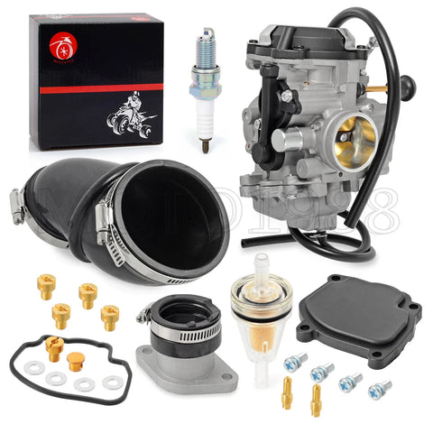 Yamaha Wolverine 350 Carburetor Carb + Intake Manifold Boot (1996–2005)