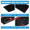 Ford Explorer 2011 (2011) - Left & Right Pair Windshield Pillar Trim