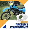 Yamaha YZ125 / 250 / 490 TT600 IT175 / 250 Chain slider