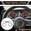 Jeep Wrangler JL JLU Dashboard Panel Ring Cover (2018-2023)