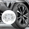 Chevrolet Silverado 1500 Silver-Tone Plastic Wheel Center Caps (2007-2013)