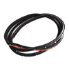 Door Rubber Weatherstrip Rear LH Fits Honda Civic DX LX EX Sedan 4D 1988-91 D06