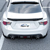 Subaru BRZ / Scion FR-S 1x Gloss Black Rear Diffuser Lip (2013-2020)