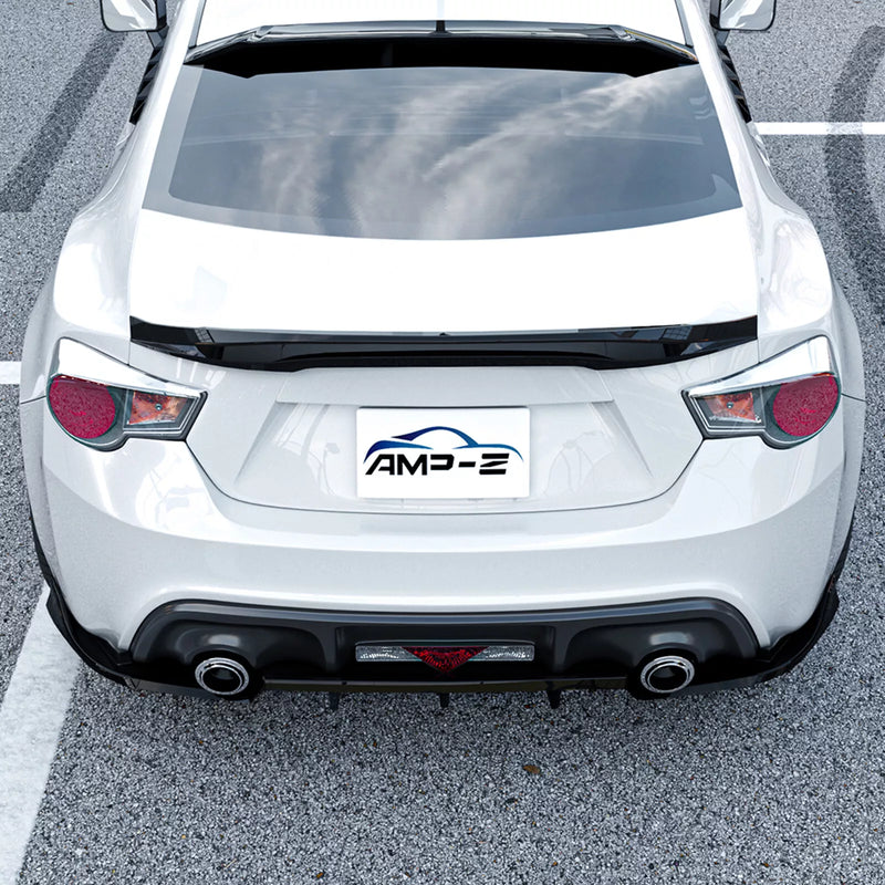 Subaru BRZ / Scion FR-S 1x Gloss Black Rear Diffuser Lip (2013-2020)