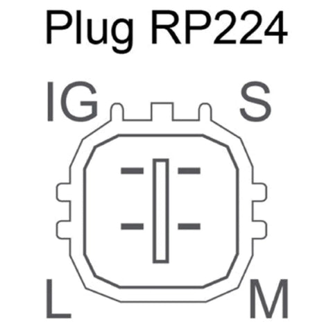 Toyota Landcruiser UZJ100 UZJ200 V8 4.7L 2UZ-FE Alternator (2004-2012)