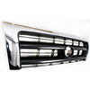 Grille Chrome & Black Center for 97-00 Toyota Tacoma Pre