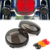 Harley Touring Softail Dyna Smoke Turn Signal Lens Covers