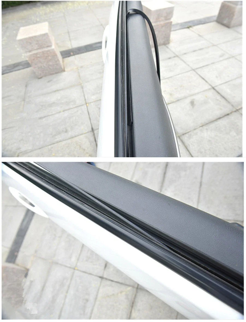 Door Glass Window - AU Ship 8M Black Rubber Seal Strip