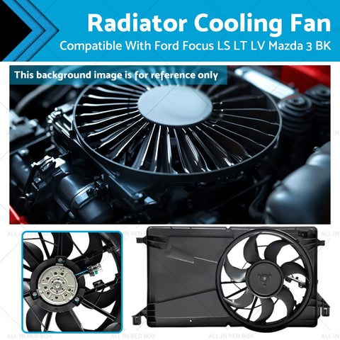 Mazda 3 BK SP23 MPS Radiator Thermo Fan Assembly (2003-2009)