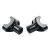 Harley Dyna Sportster Softail 2" Straight Handlebar Risers Black (2000-2023)