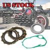 Yamaha V-Star 1100 Clutch Plate w/ Crankcase Cover Gasket (1999–2009)
